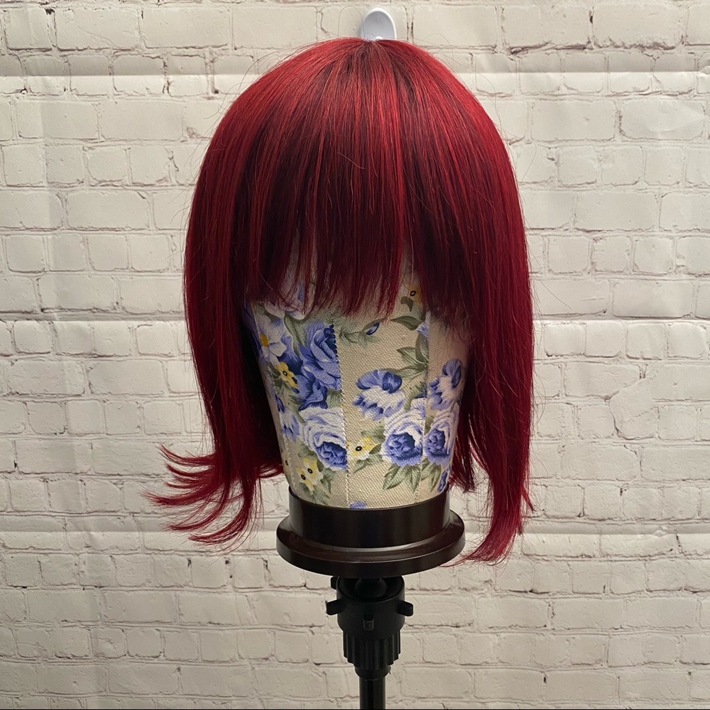 Full Human Hair Wig w/ Bang color 530